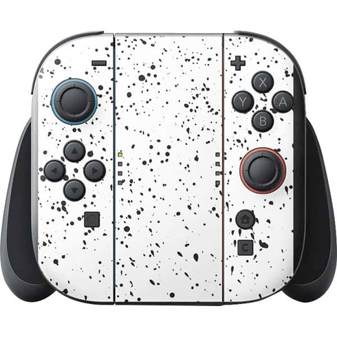 White Speckle Nintendo Switch 2 (2025) with Joy-Con Skin